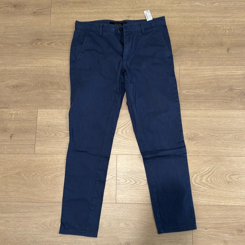ZARA MAN Ice trouser pants dark blue size 30